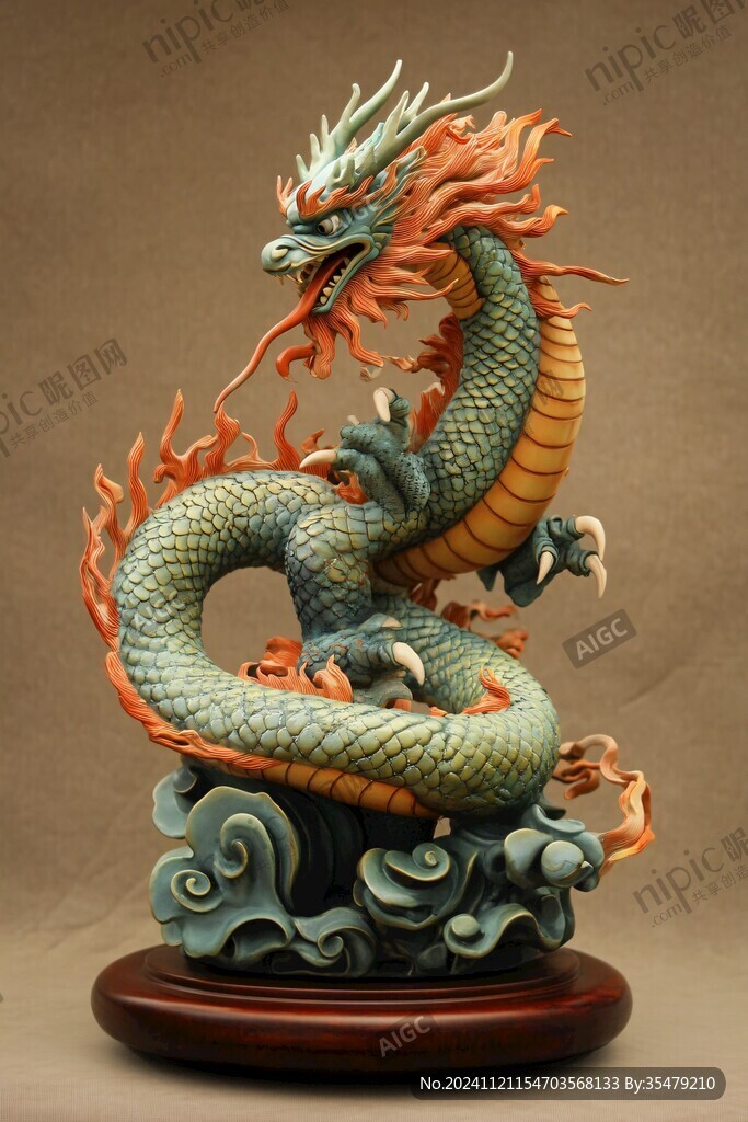 软陶腾龙