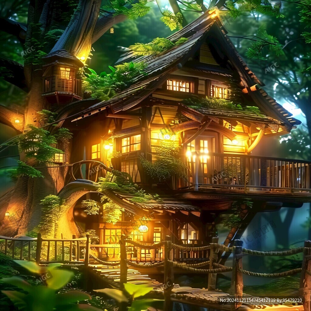 童话森林主题场景
