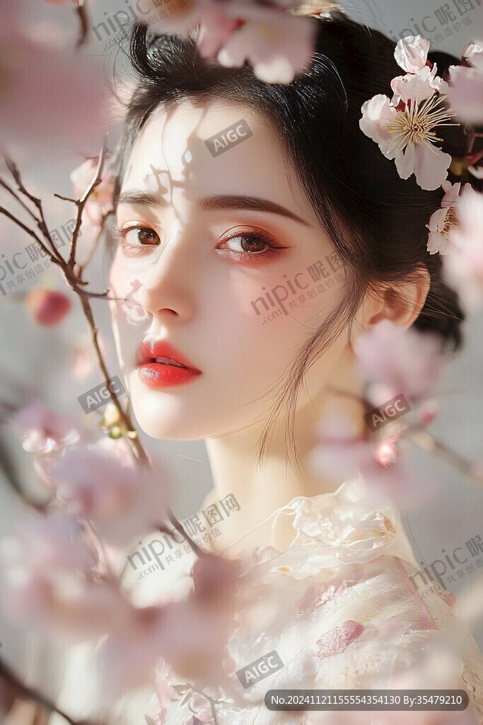 桃花少女
