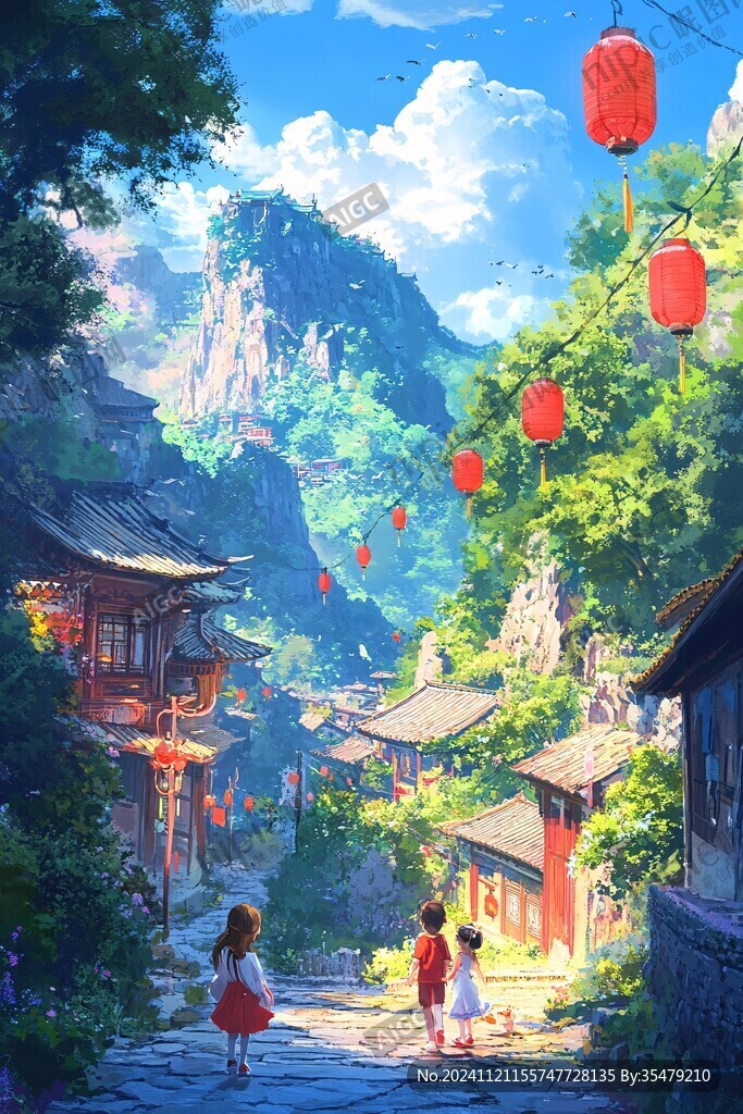 日系场景