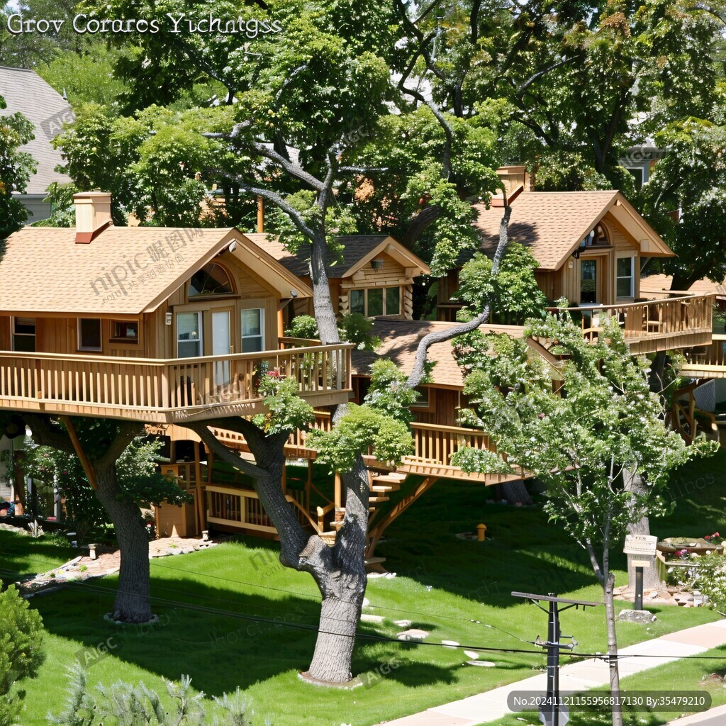 别墅住宅木结构建筑