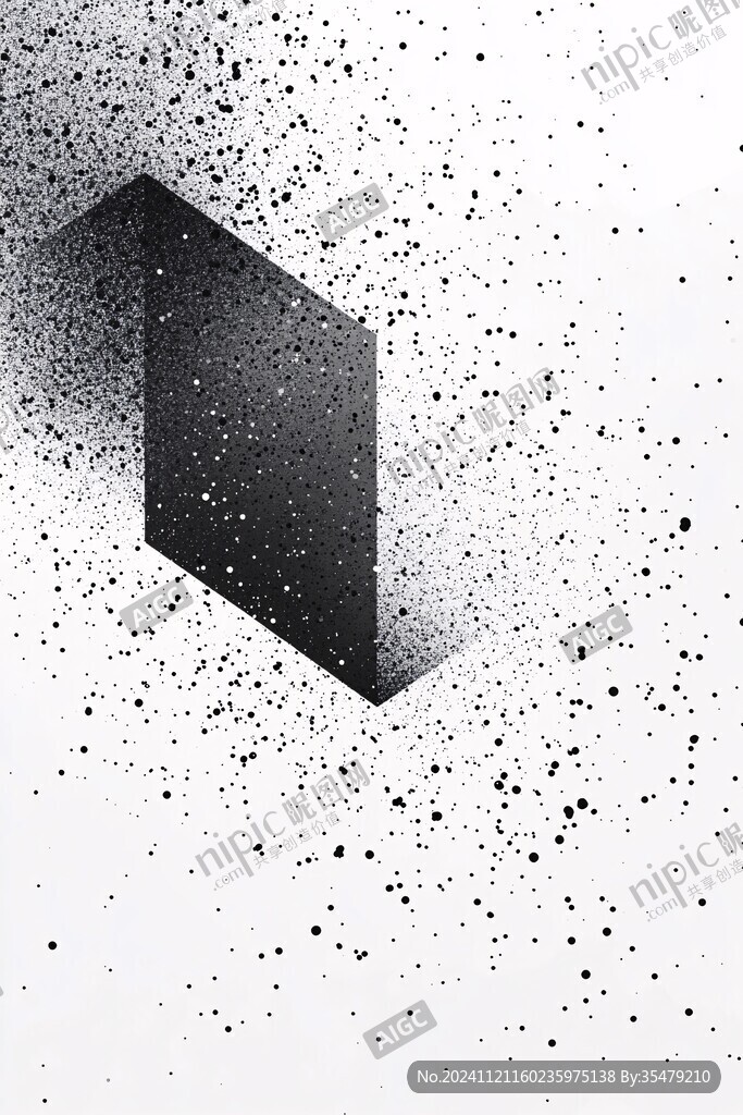 颗粒质感插画