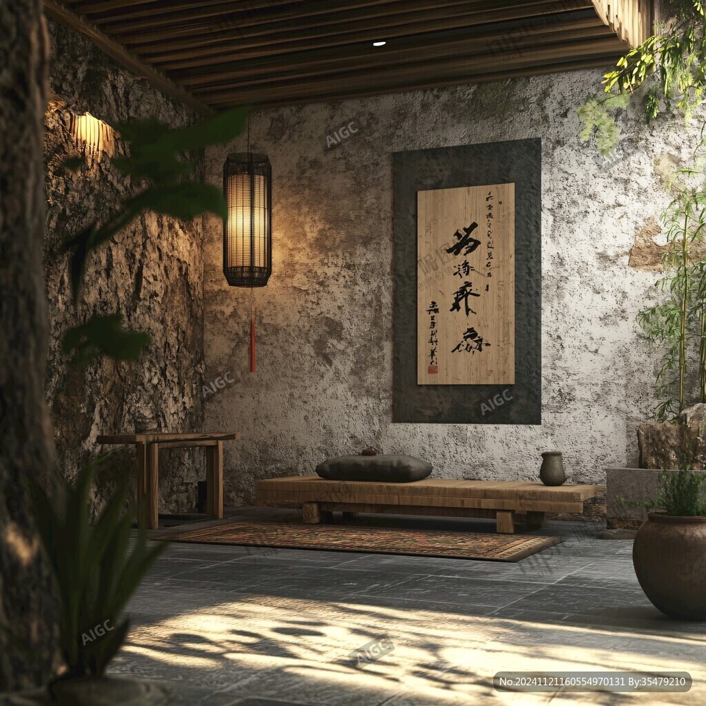 汗蒸挂画