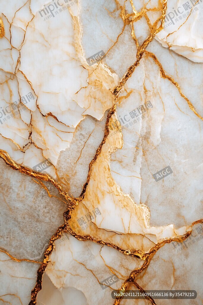 炫酷粗犷矿石裂痕