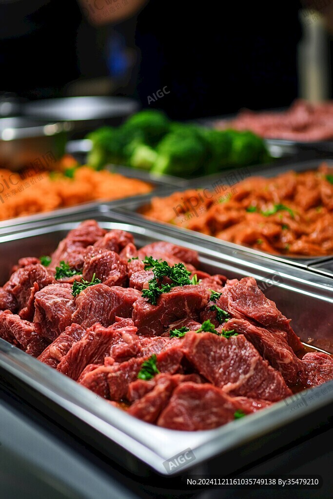 现切牛肉现炒牛肉食材