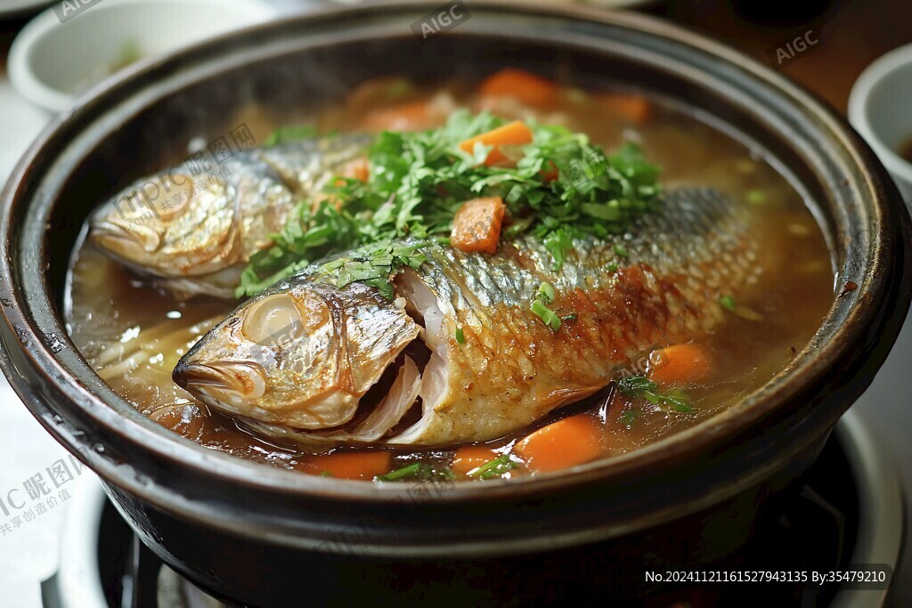 砂锅鲤鱼