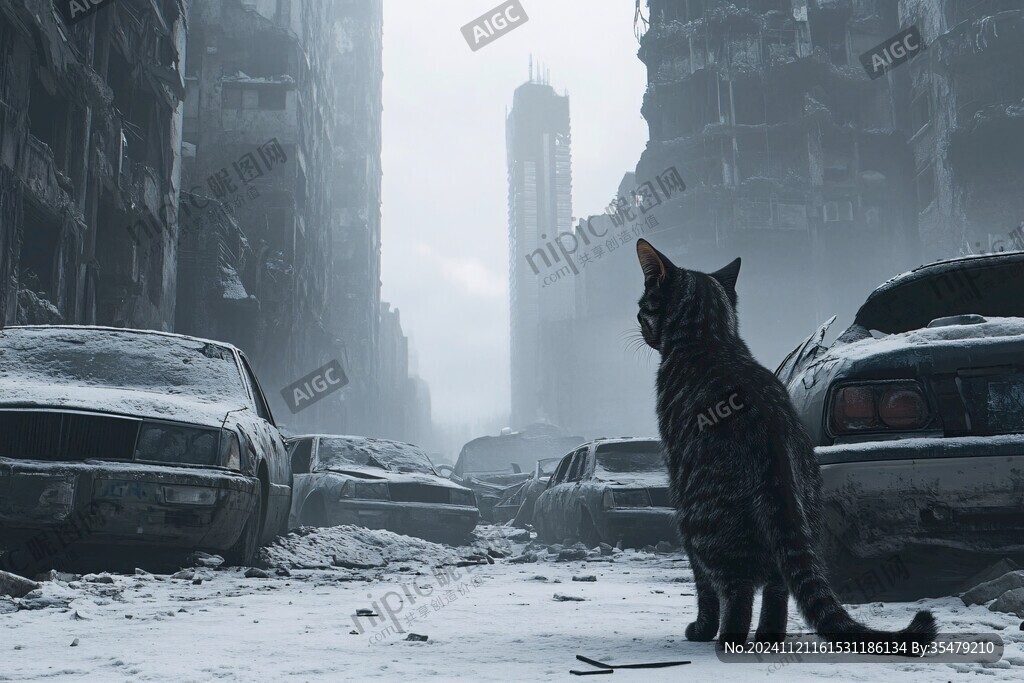 猫在世界末日前