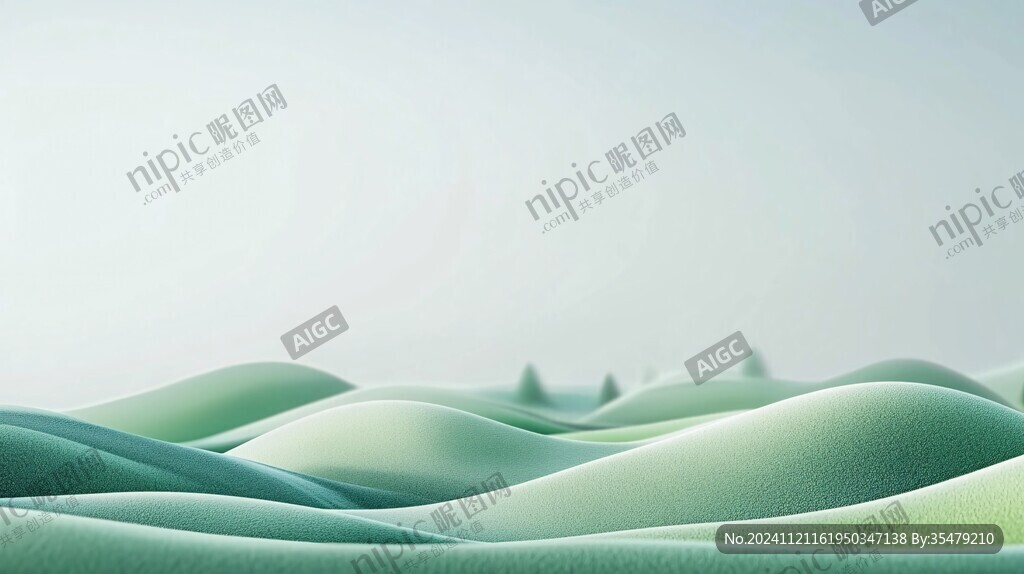 3d绿色背景