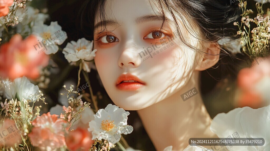 仙气清冷少女壁纸图片