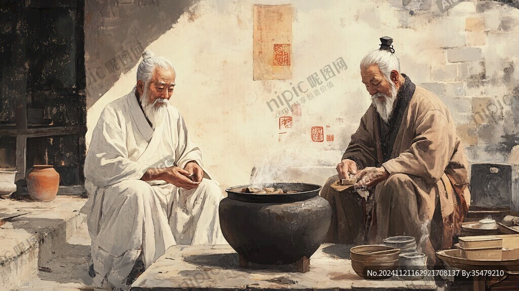 古代中医场景复原