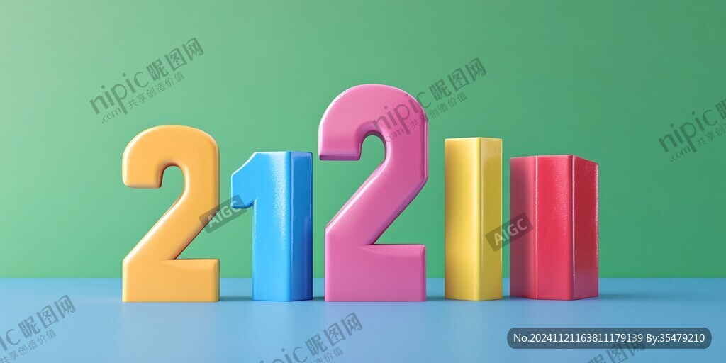 2021立体数字