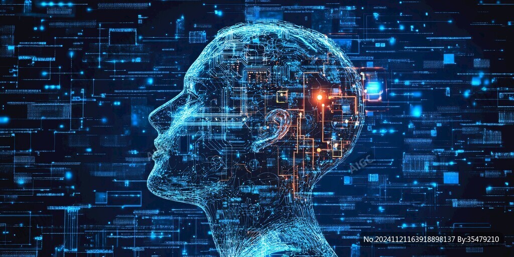 人工智能科技感背景