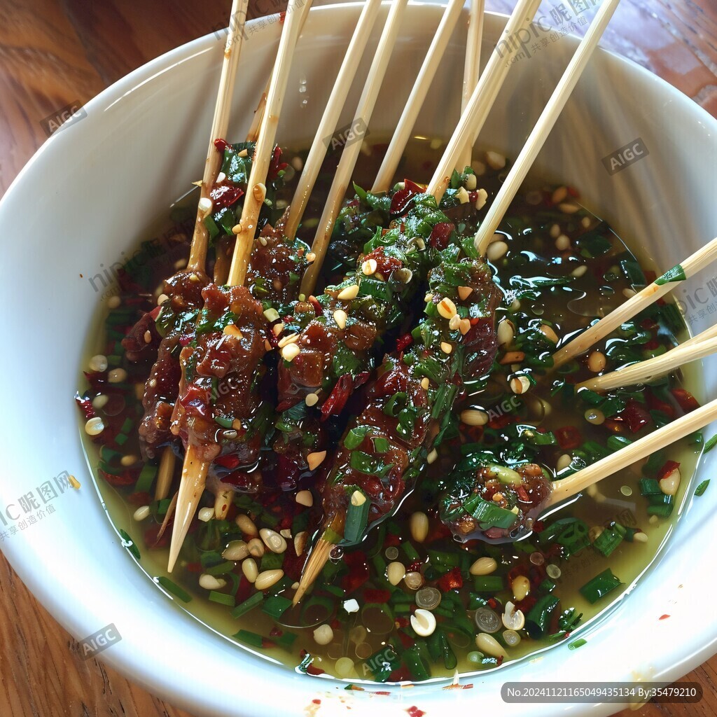 串串香菜牛肉