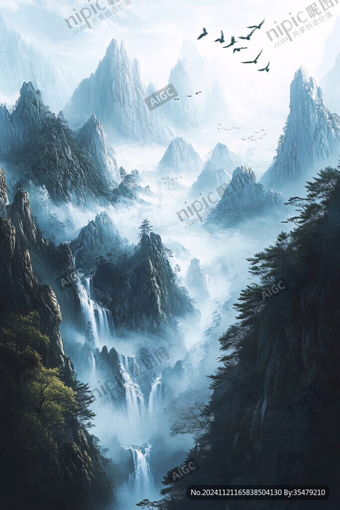 大气高清意境山水