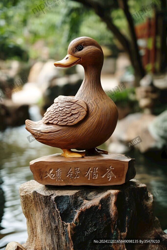 鹅摆件