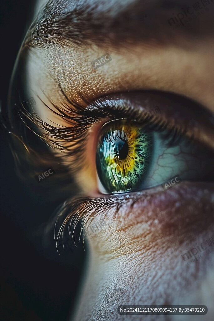 金色眼睛眼界世界