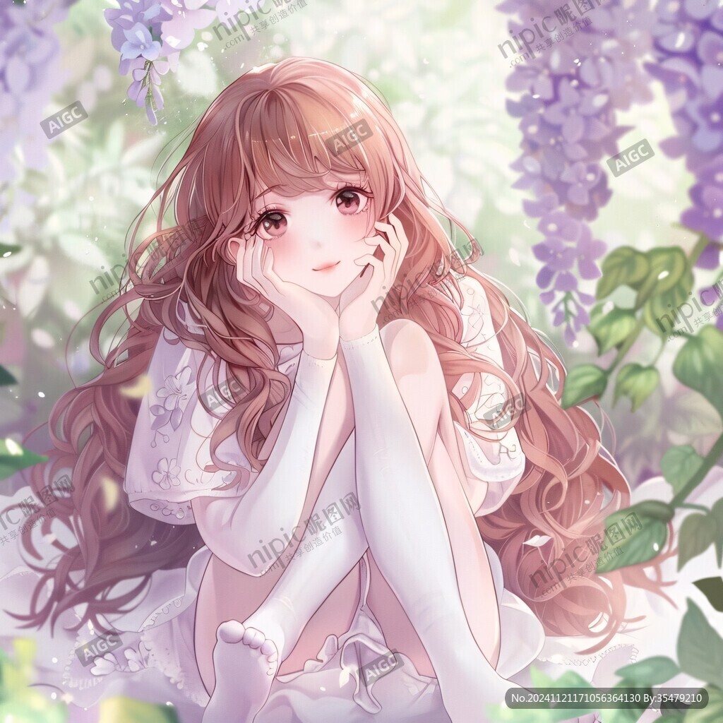 绣球花少女
