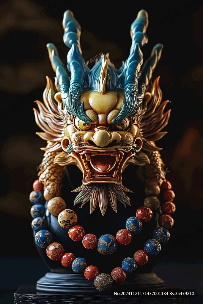 掐丝金龙