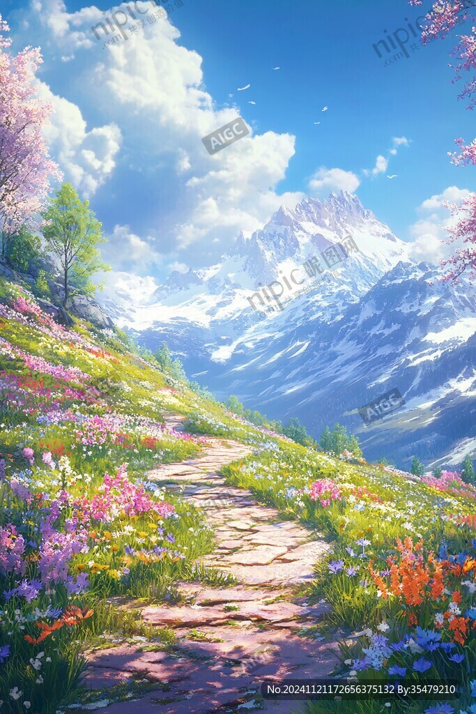 插画唯美风景
