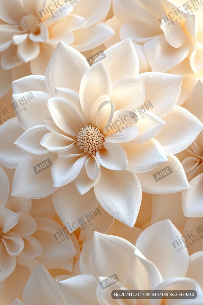 3d立体花壁纸