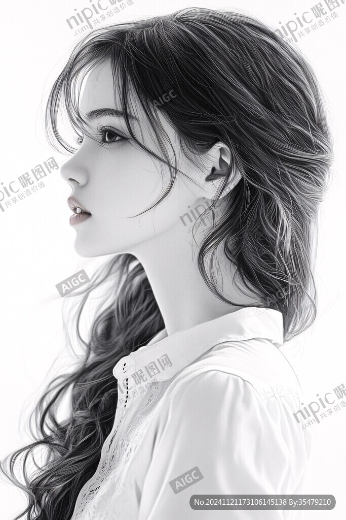 板绘人像