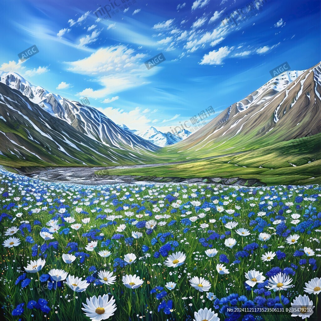 宽屏风景画