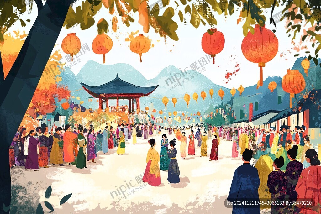 延边插画