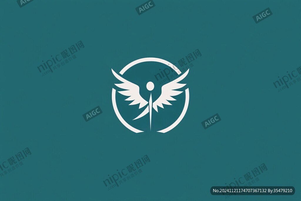 鸟天使标志logo