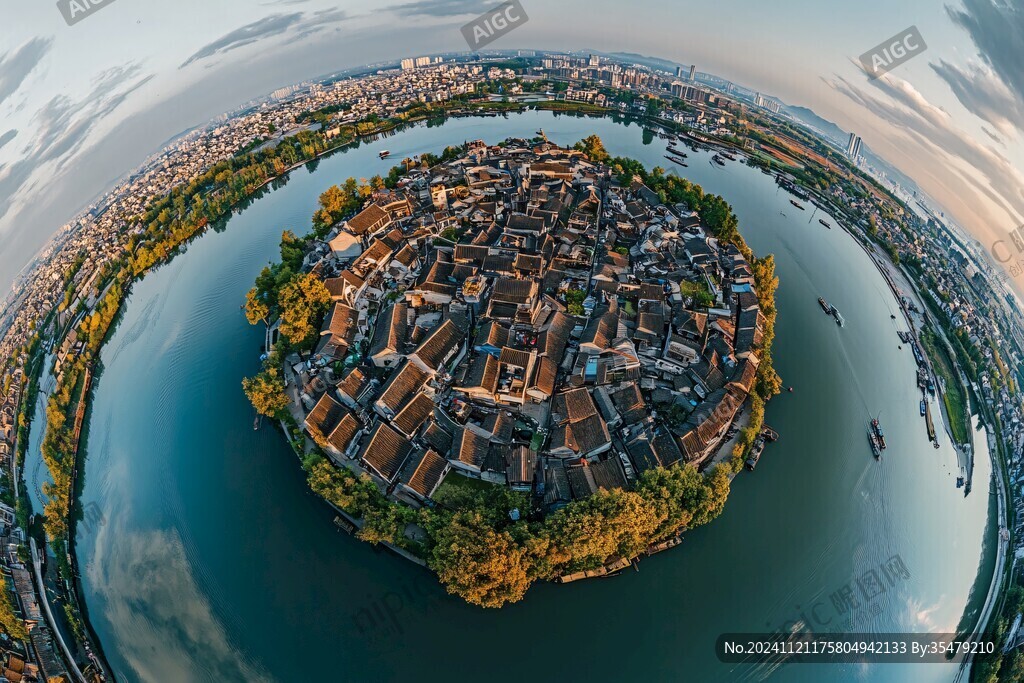 古镇360度全景图