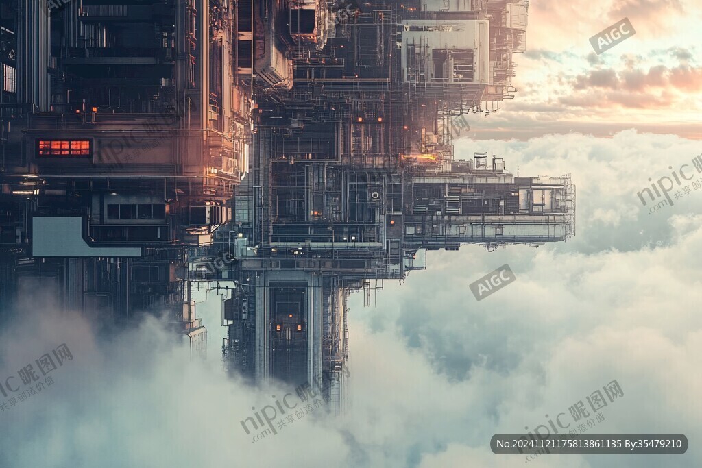 云海中的建筑