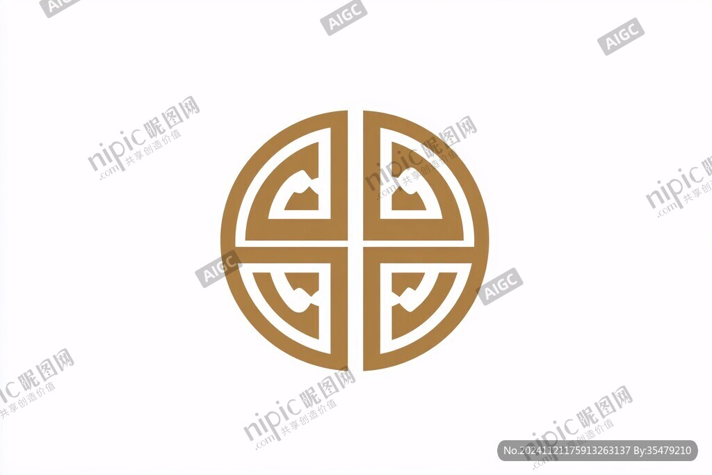 简约回纹标志