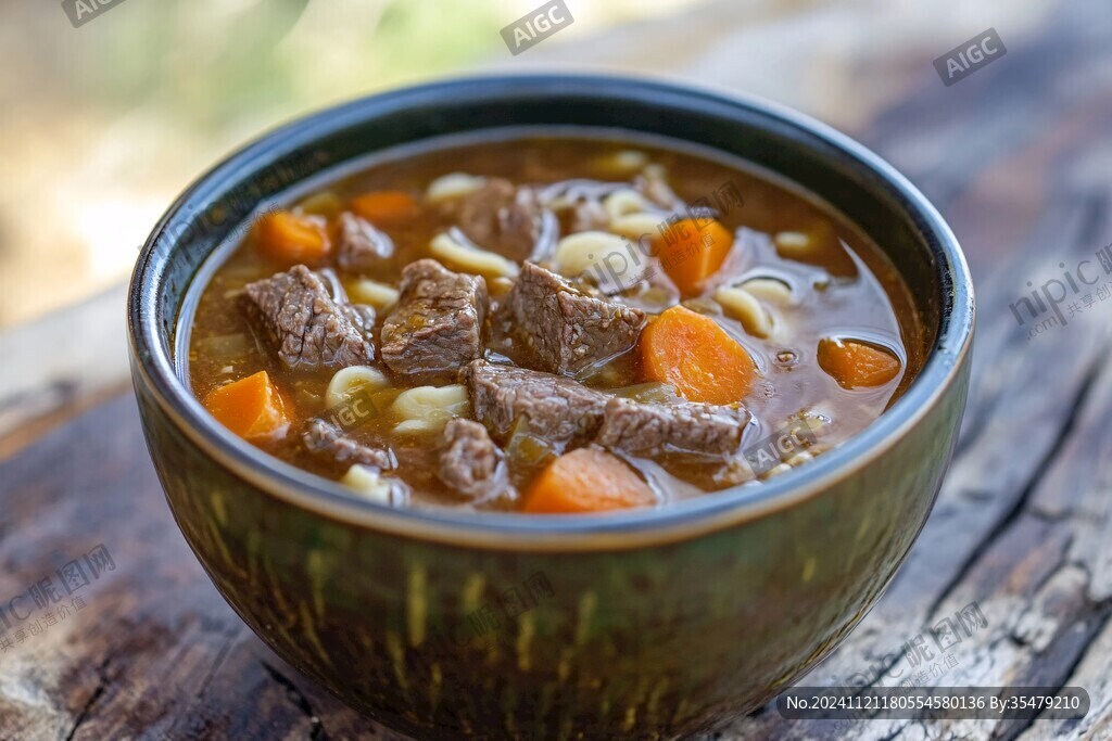 牛肉粒炖汤