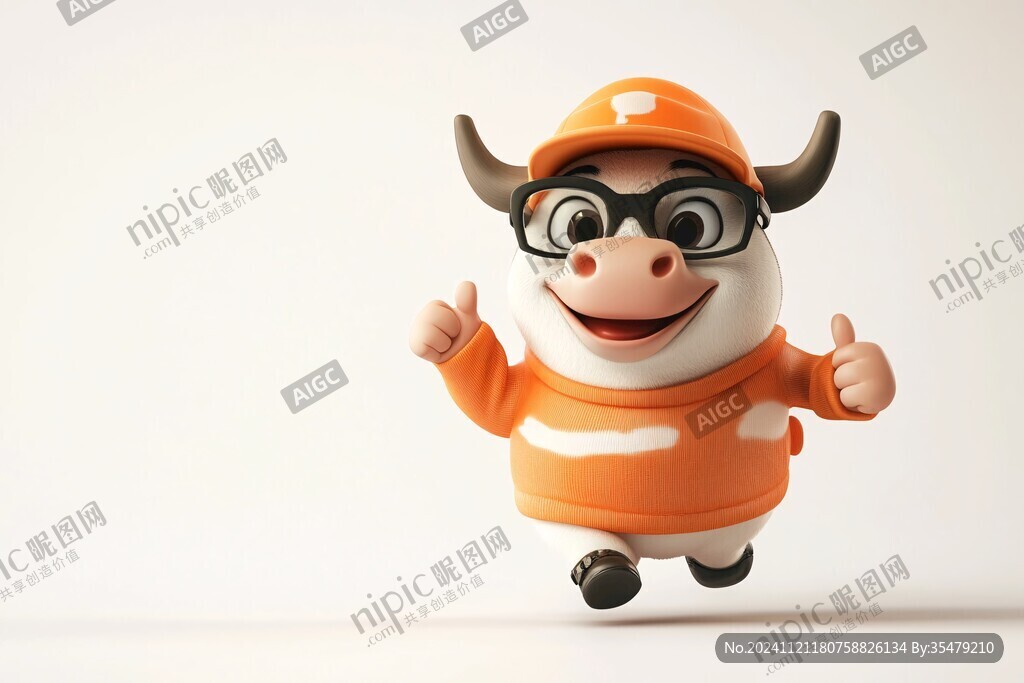 吉祥物牛牛ip