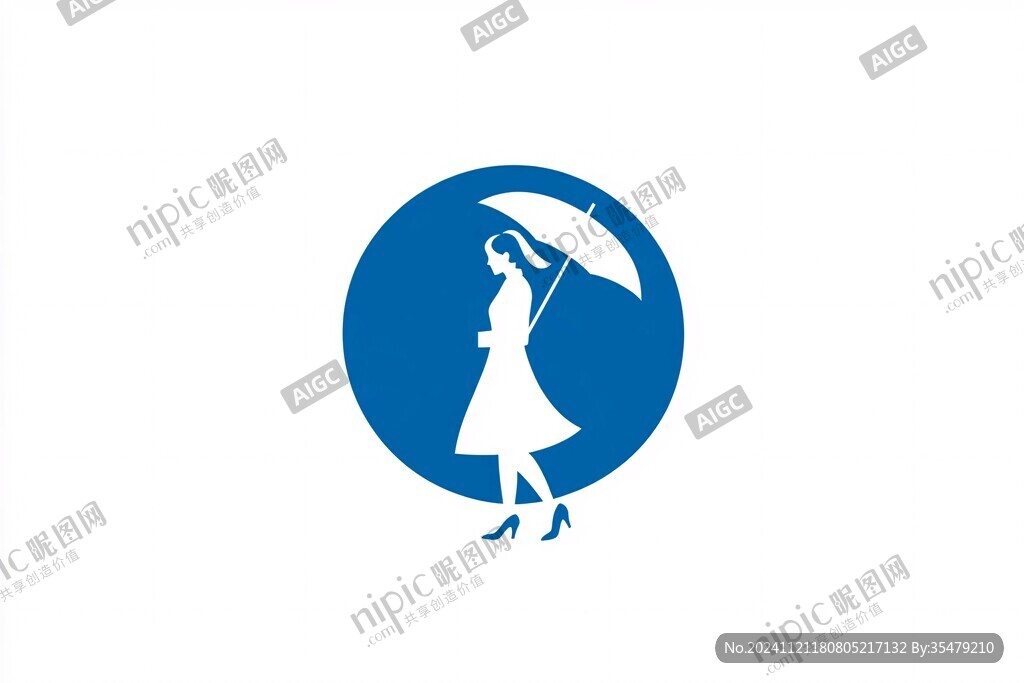 雨衣雨伞logo
