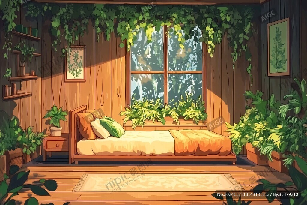 原生态房间场景