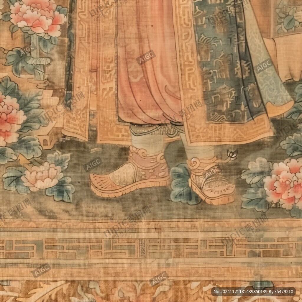 女褂局部