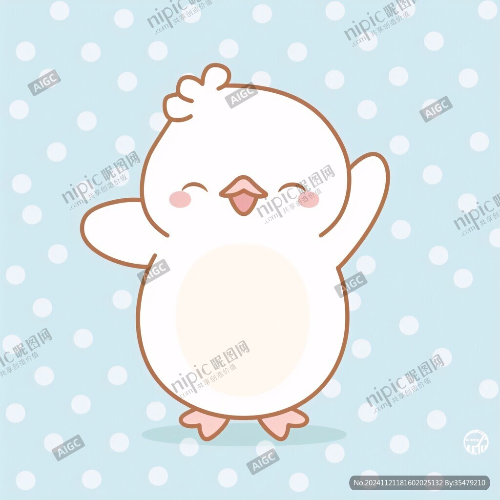 原创卡通小鸡