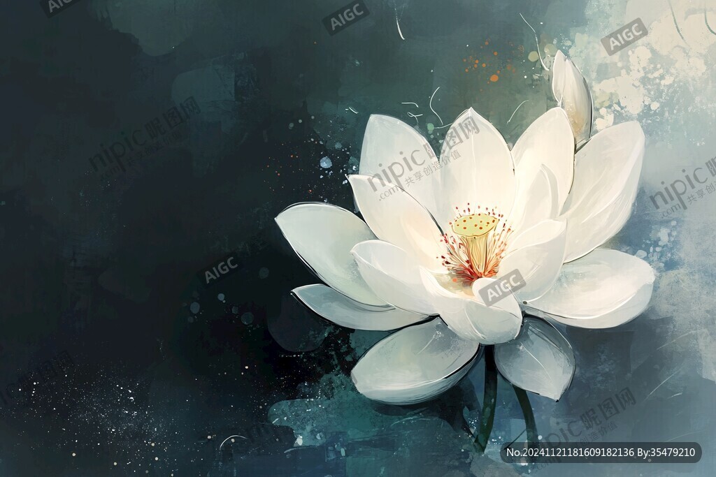 荷花高清电脑桌面壁纸