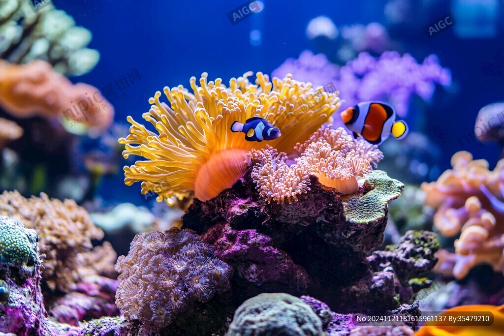 海底世界珊瑚虫