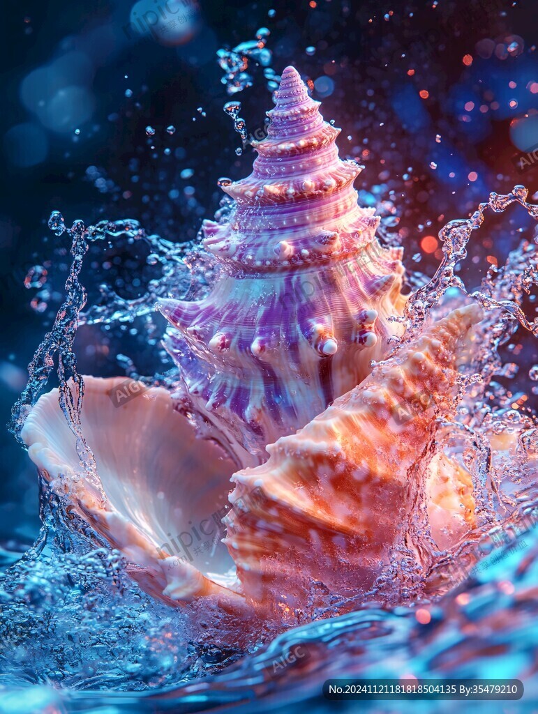 温馨海洋贝壳
