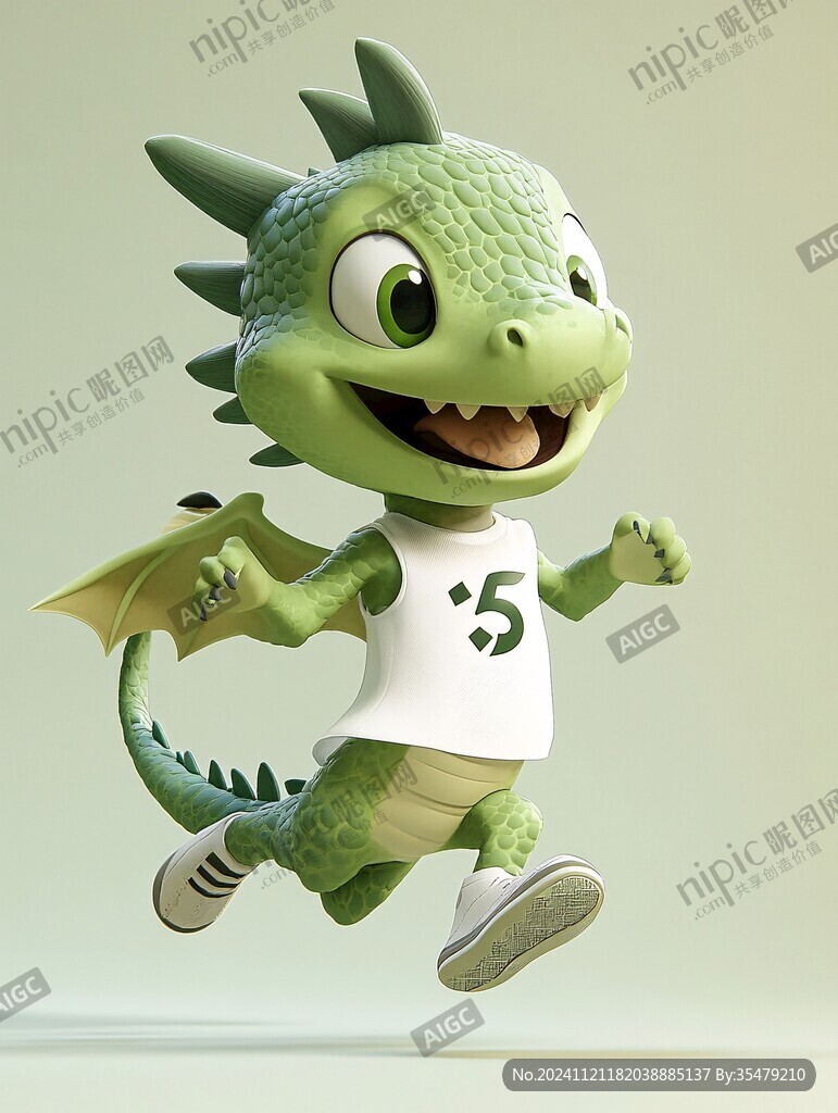 小恐龙卡通ip形象