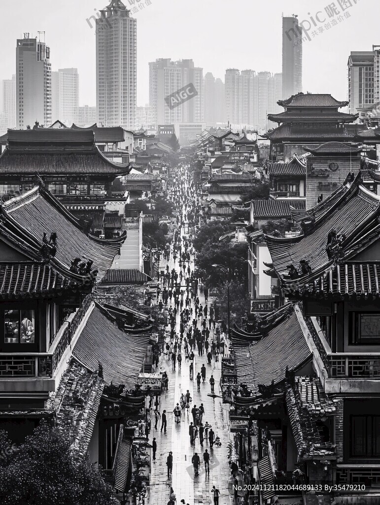 古城人流