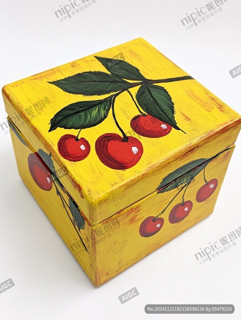 樱桃中式盒