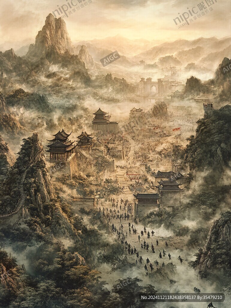 黄鹤楼油画