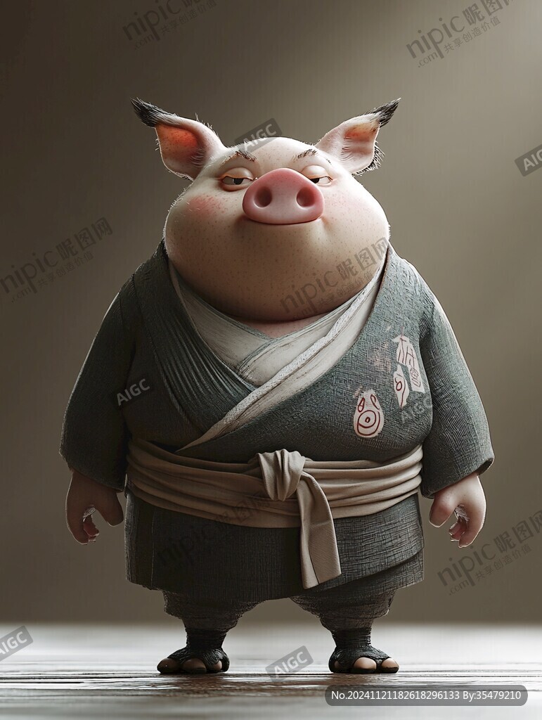 q版胖哥形象