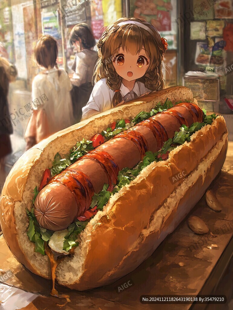 美味热狗店