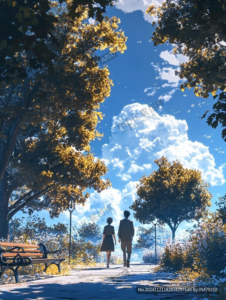 新海诚动漫风装饰画
