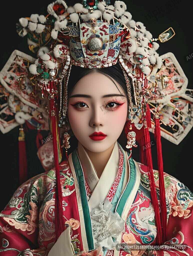 花旦造型