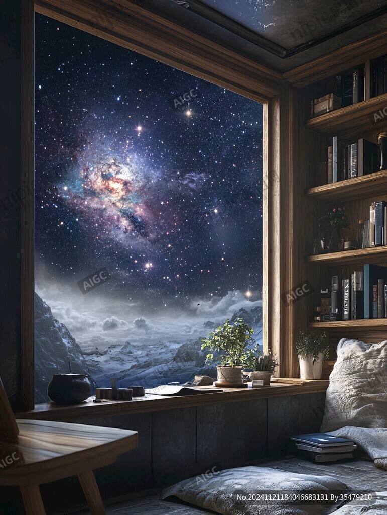 星球室内背景墙
