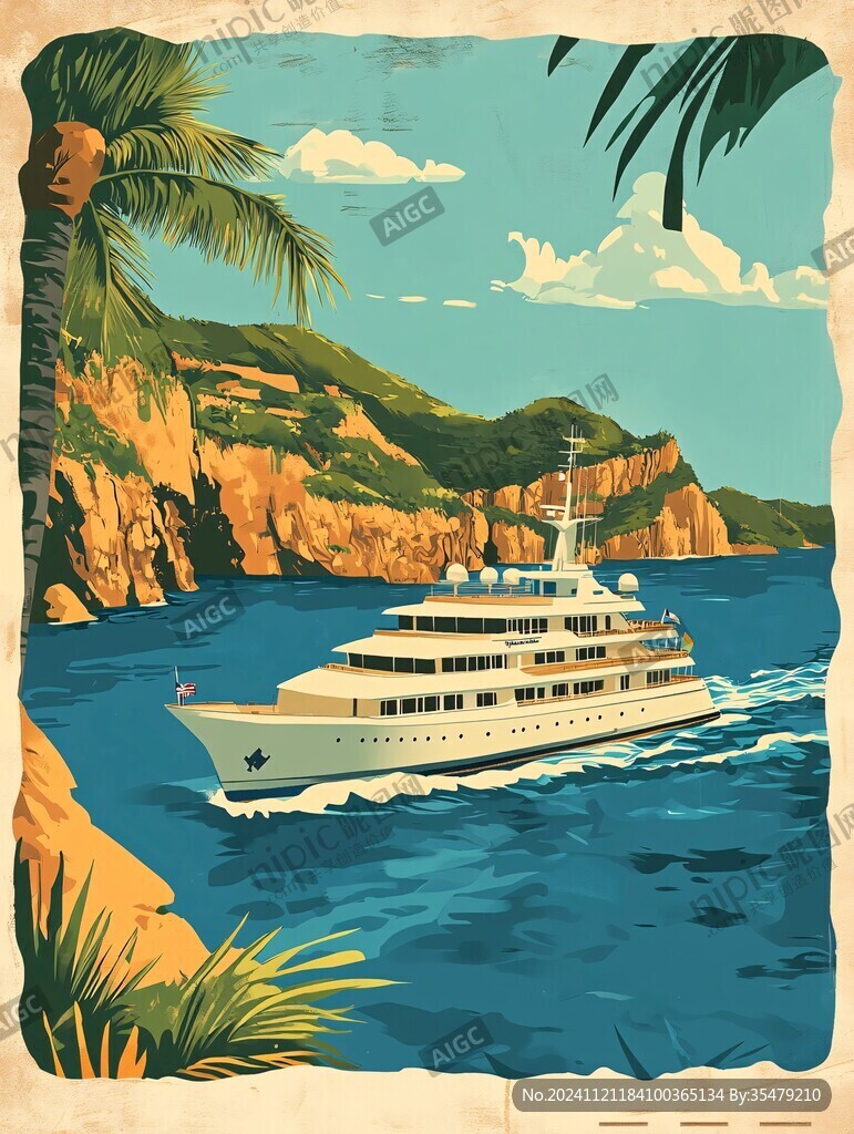 游艇海报